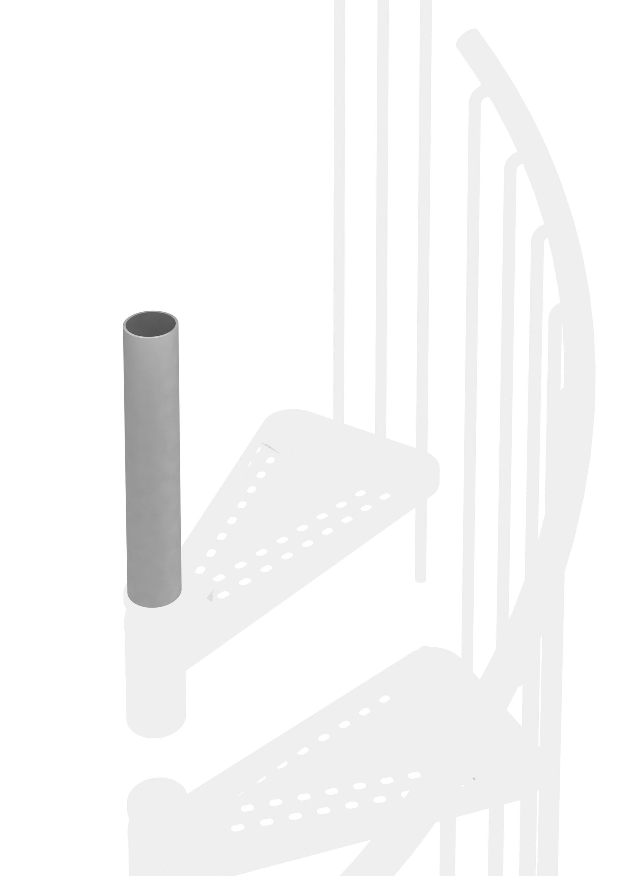 Prolunga palo interno (Exterior Zink)