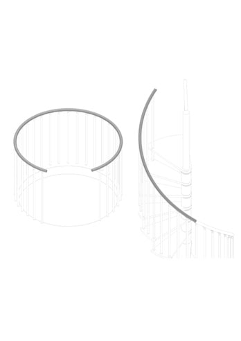 Corrimano Plastica | Lunghezza 500 cm