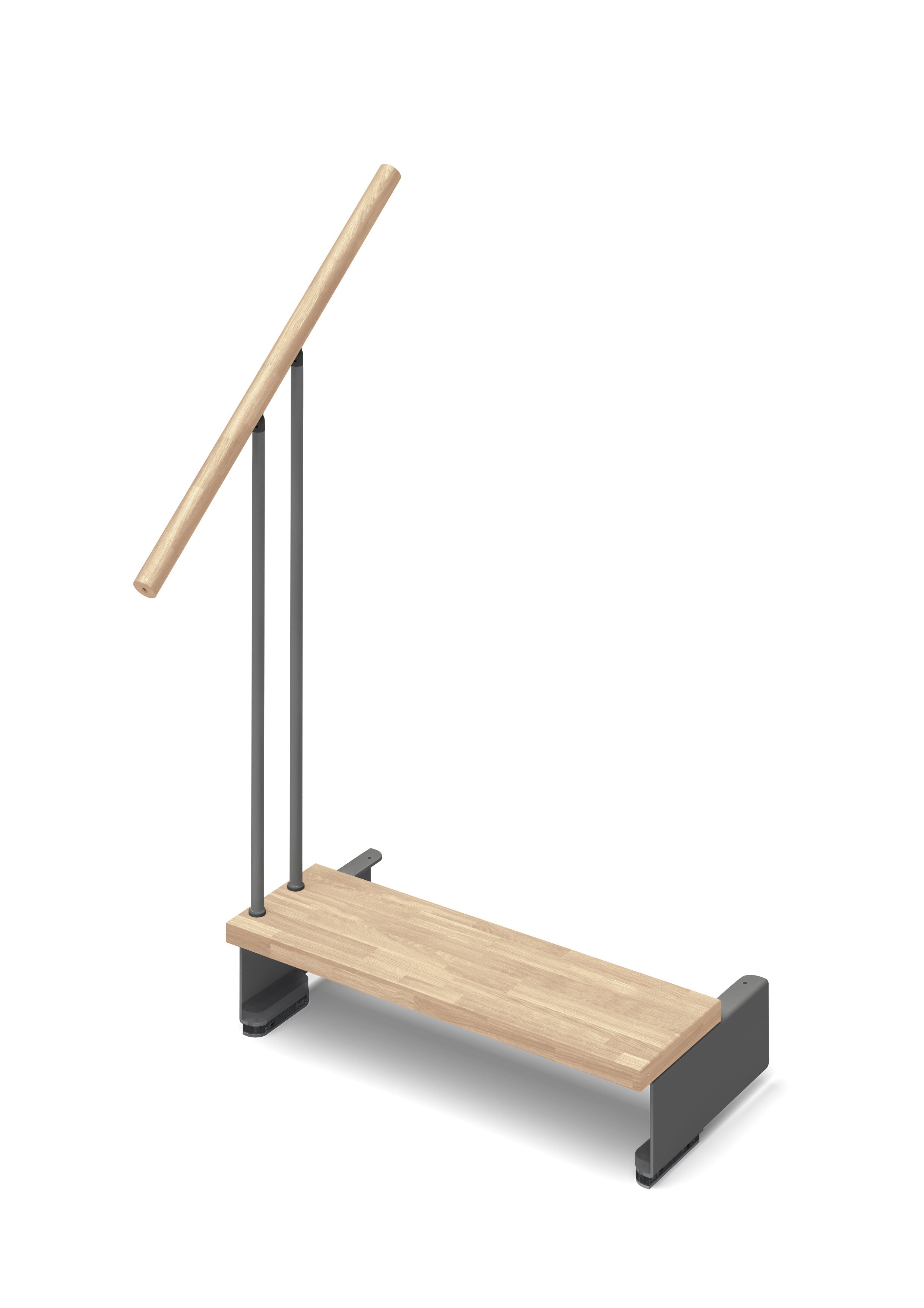 Additional step Adapta 74cm (with structure and railing) - Sand 27