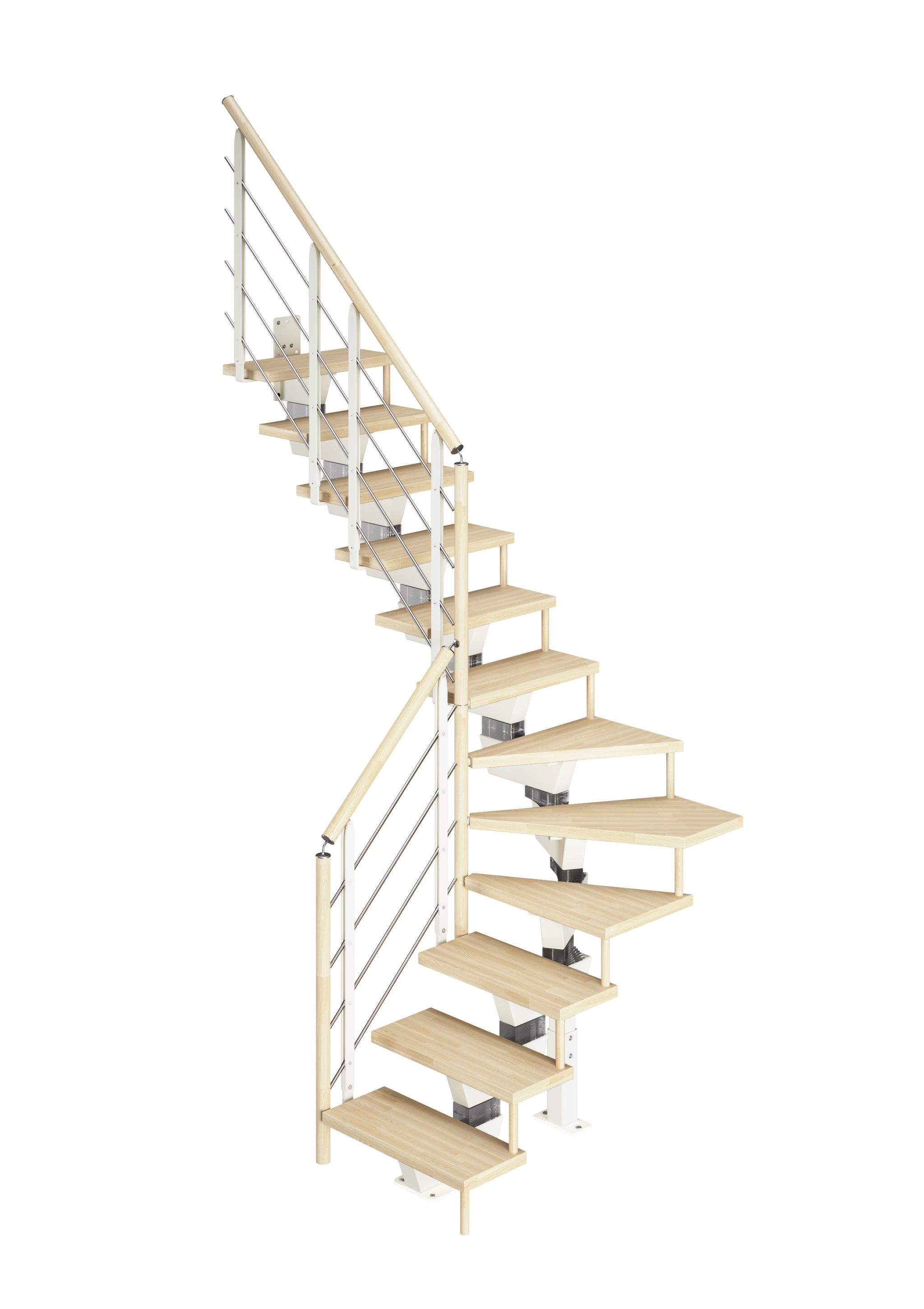 Knock 95CM Ringhiera a Filoncini Orizzontali - Naturale 12