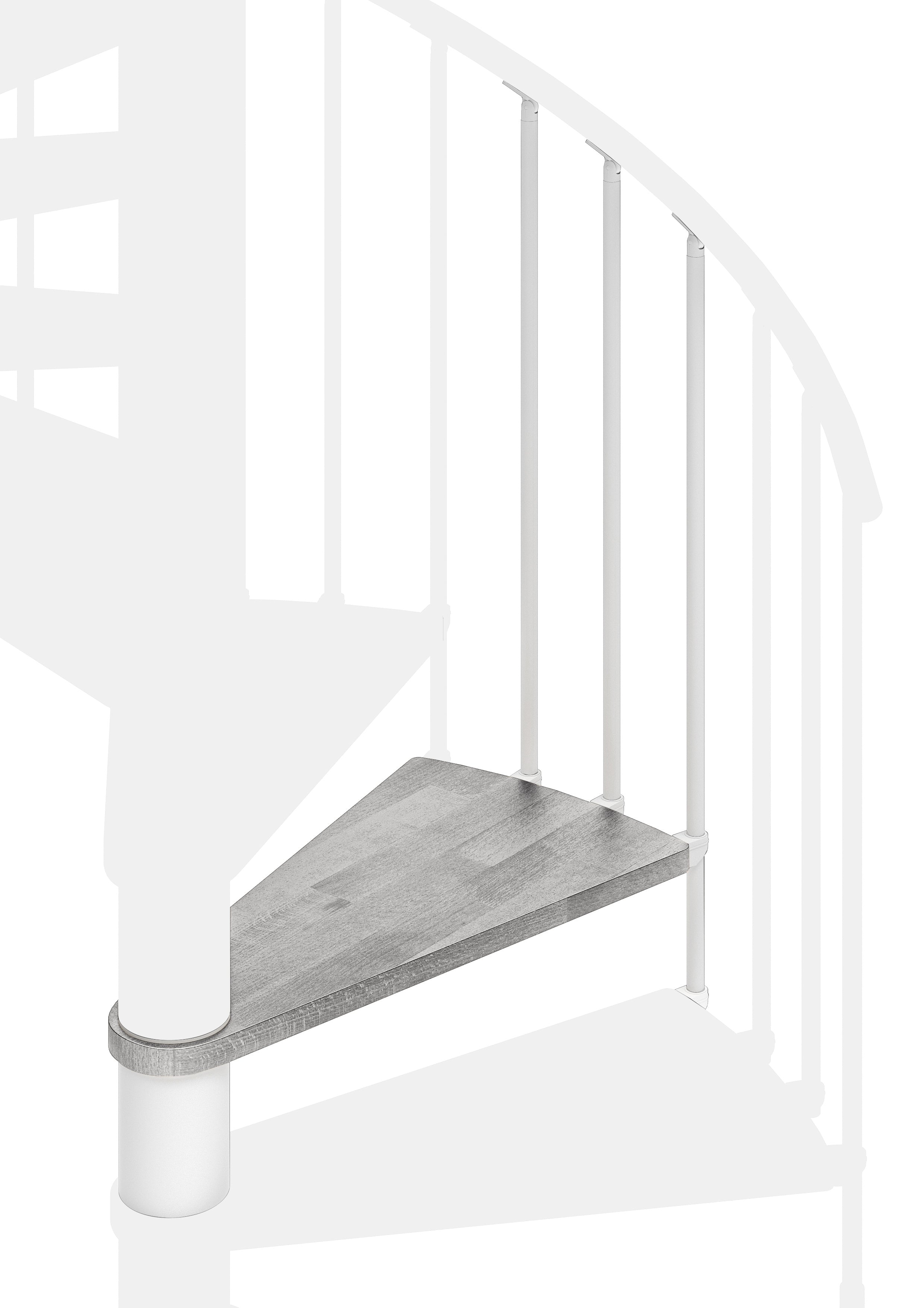 Circula additional step (with structure and railing) - Cement 89