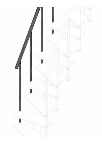 Railing for 11 steps Mina (external side)